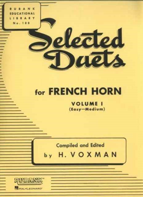 SELECTED DUETS FRENCH HORN VOL 1