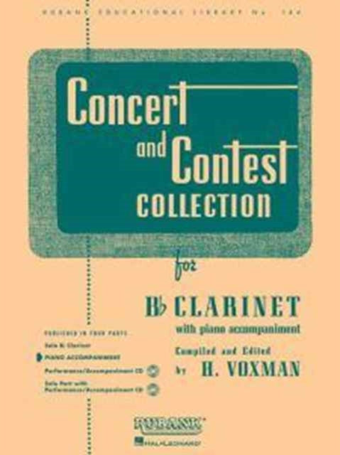 CONCERT  CONTEST COLLECTION CLARINET PA