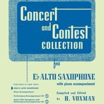 Concert and Contest Collection for Eb Alto