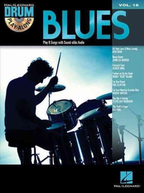 Drum PlayAlong Volume 16 Blues Hal Leonard Drum