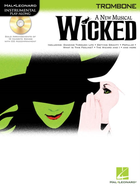 Instrumental PlayAlong Wicked Trombone Tbn BookCd