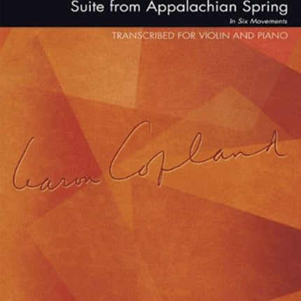 Suite from Appalachian Spring For Violin and Piano