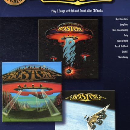 Boston With CD Audio Hal Leonard Guitar PlayAlong 86