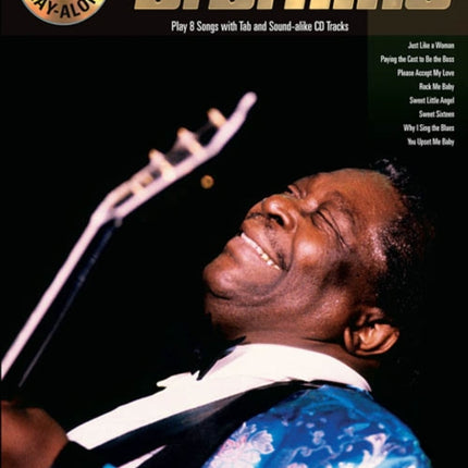 B.B. King 8 Songs for Guitar: Guitar Play-Along Volume 100