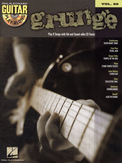 Grunge Guitar PlayAlong Volume 88