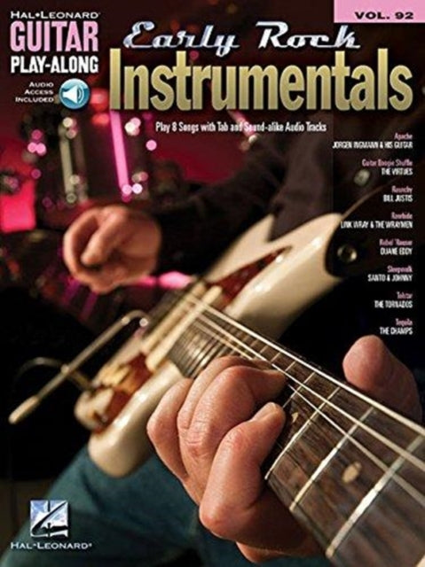 Early Rock Instrumentals: Guitar Play-Along Volume 92