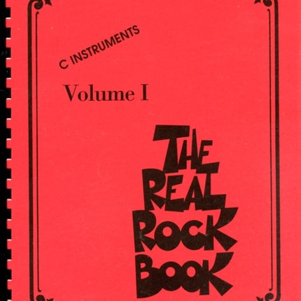 The Real Rock Book - Volume I