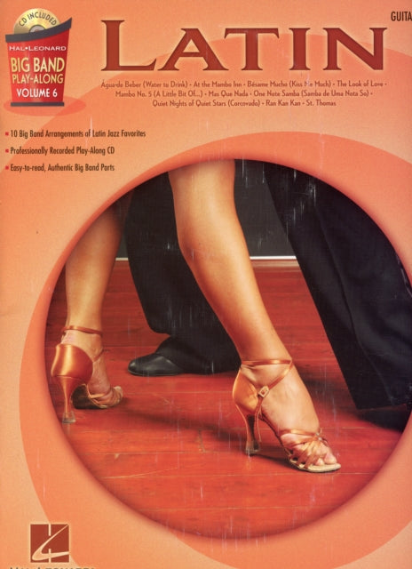 Big Band PlayAlong Volume 6 Latin Guitar Gtr