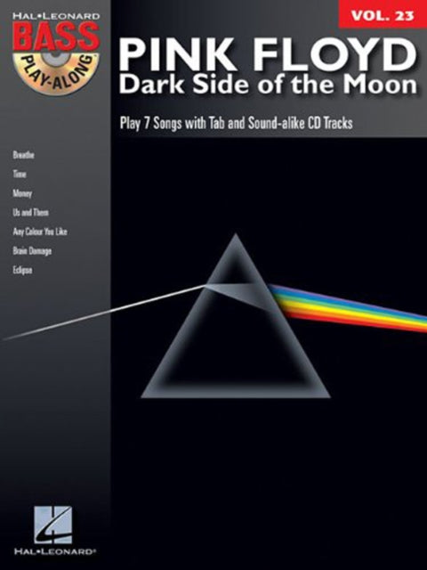 Dark Side of the Moon Bass Play-Along Vol. 23