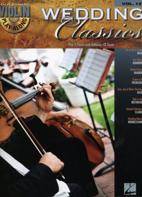 Wedding Classics: Violin Play-Along Volume 12