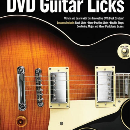 At A Glance Guitar Licks Gtr BookDvd