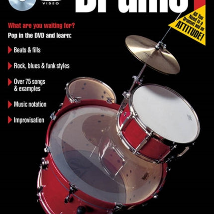 FastTrack Drums Method 1  Drums  DVD