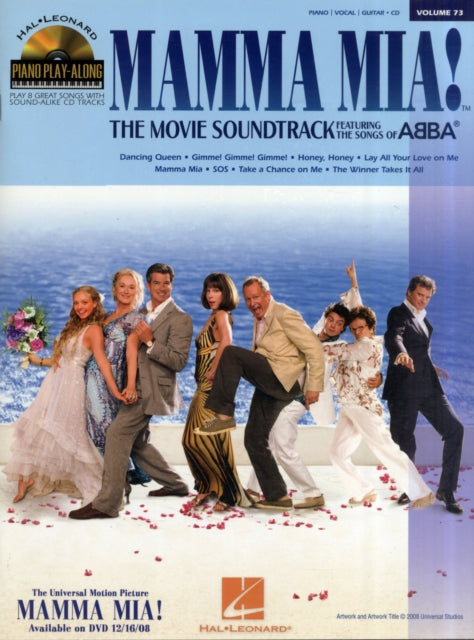 Mamma Mia! - The Movie: Piano Play-Along Volume 73