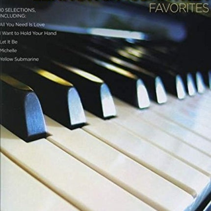 Lennon  McCartney Favorites With CD Audio Easy