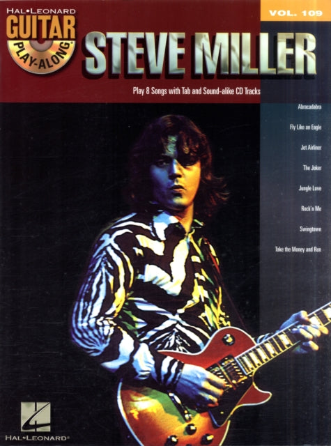 Steve Miller: Guitar Play-Along Volume 109