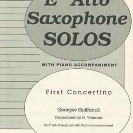 FIRST CONCERTINO