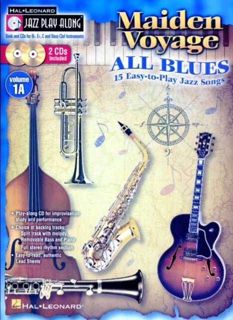 Jazz Play Along Volume 1A Maiden Voyage All Blues Easy BookCd Hal Leonard Jazz PlayAlong