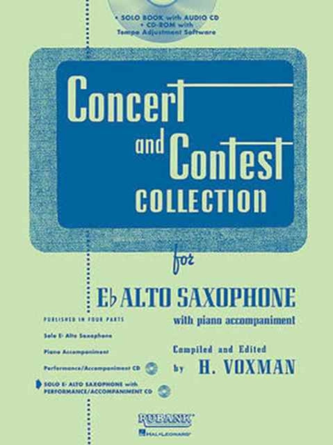 Concert and Contest Collection for Eb Alto Saxophone Solo Book with Online Media