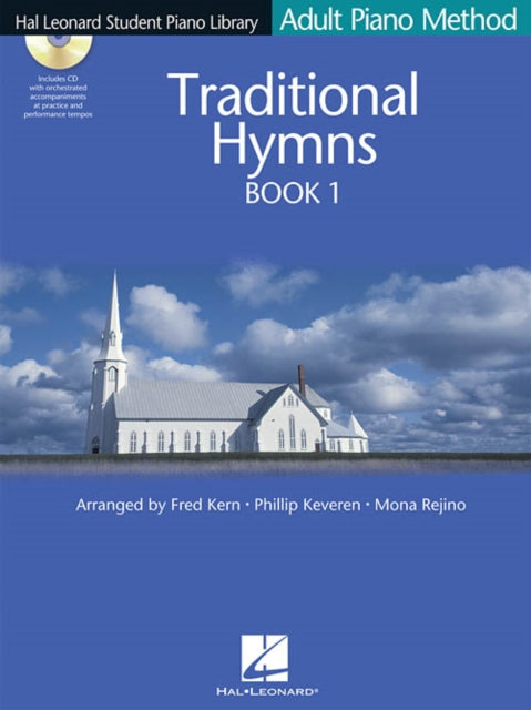 Hal Leonard Student Piano Library Adlt Method Trad Hymns Bk1 Pf BkCd