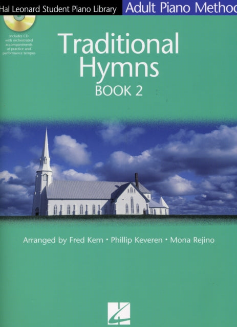 Adult Piano Method Traditional Hymns Book 2 Pf BookCd Hal Leonard Student Piano Library