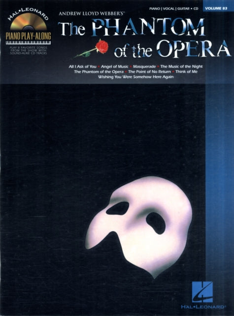 Phantom of the Opera: Piano Play-Along Volume 83