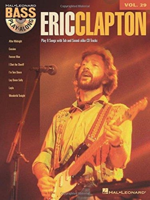 Eric Clapton: Bass Play-Along Volume 29