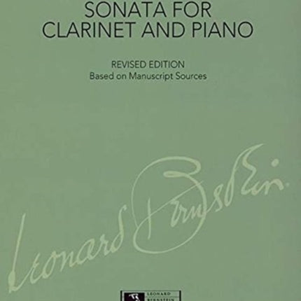 Sonata For Clarinet And Piano  Revised Edition