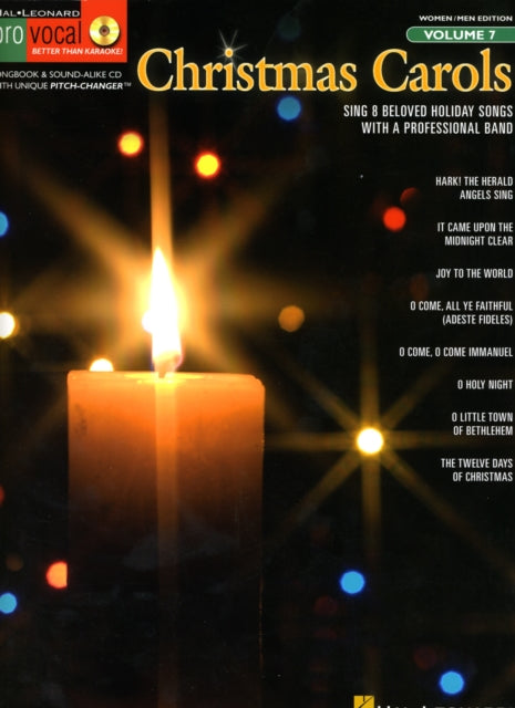 Christmas Carols WomenMen Edition With CD Audio 7
