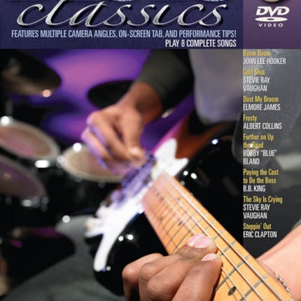 BLUES CLASSICS GUITAR PLAYALONG DVD V23