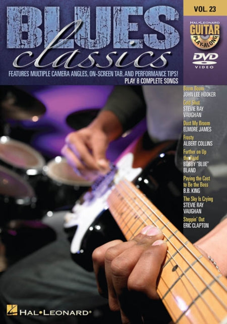 BLUES CLASSICS GUITAR PLAYALONG DVD V23