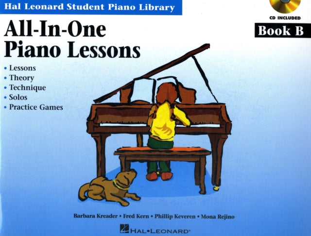 All-In-One Piano Lessons: Book B