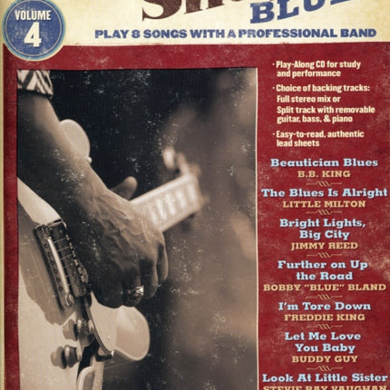 Blues Play Along Volume 4 Shuffle Blues BkCd