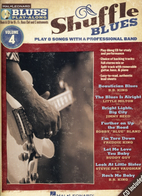 Blues Play Along Volume 4 Shuffle Blues BkCd