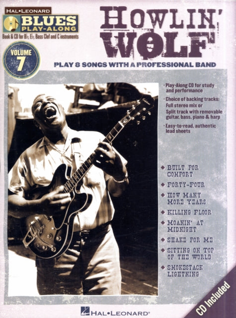 Blues Play Along Volume 7 Howlin Wolf All
