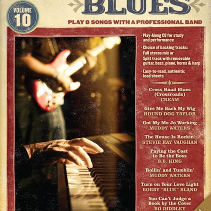 Uptempo Blues Blues PlayAlong Volume 10 Hal Leonard Blues PlayAlong