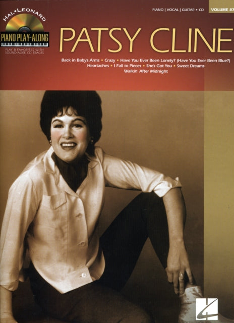 Piano Play Along Volume 87 Patsy Cline Piano BookCd Hal Leonard Piano PlayAlong