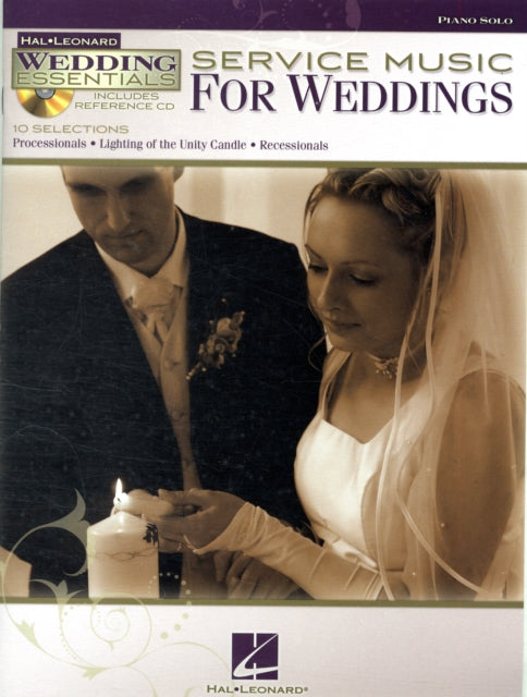 Service Music For Weddings Piano Solo BookCd