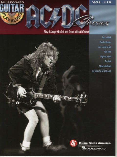 AC/DC Classics: Guitar Play-Along Volume 119