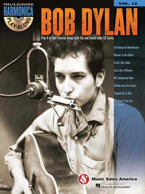 Harmonica Play-Along Volume 12: Bob Dylan (Book/Online Audio)