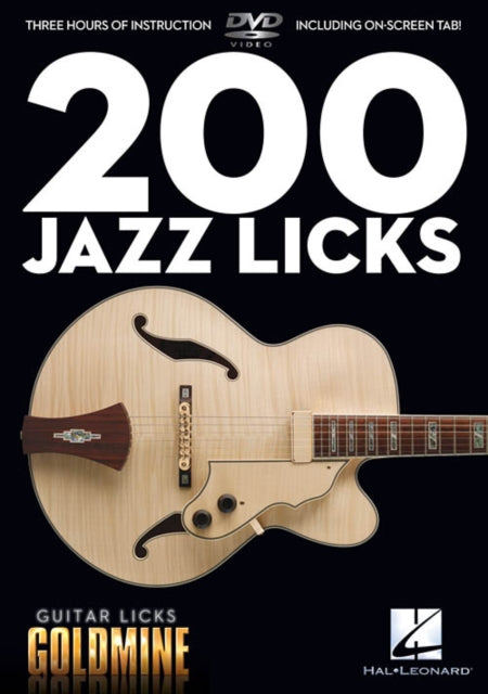 Guiat bLicks Goldmine 200 Jazz Licks DVD