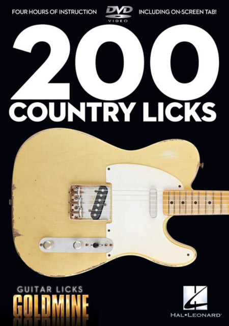 Guitar Licks Goldmine 200 Country Licks DVD