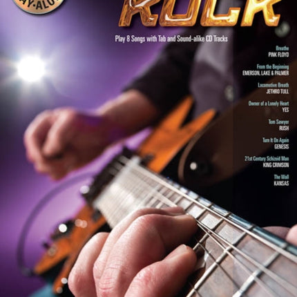 Guitar Play Along Volume 120 Progressive Rock Guitar BookCd Hal Leonard Guitar PlayAlong