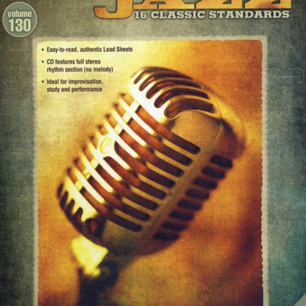 Vocal Jazz Low Voice Jazz PlayAlong Volume 130