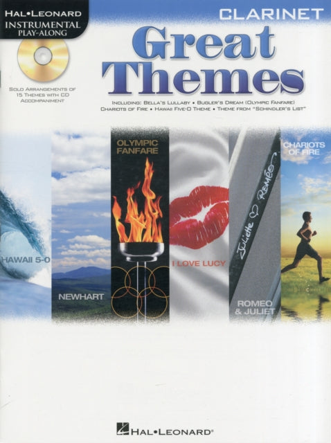 Great Themes Instrumental PlayAlong For Clarinet Hal Leonard Instrumental PlayAlong