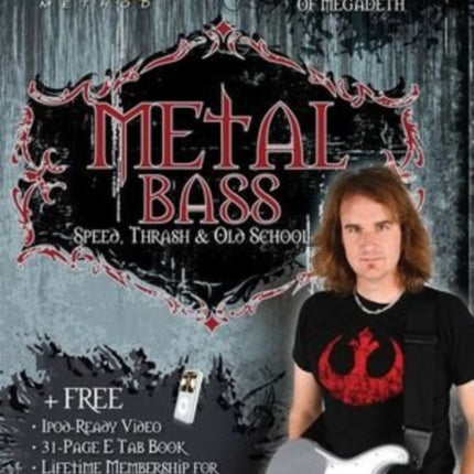David Ellefson Megadeth Metal Bass DVD NTSC