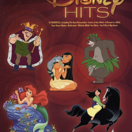 Disney Hits: Recorder Songbook - 15 Favorites