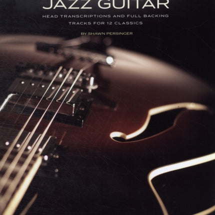 Bebop Jazz Guitar Head Transcriptions Backing Tracks Gtr Tab BkCd Book  CD