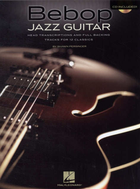 Bebop Jazz Guitar Head Transcriptions Backing Tracks Gtr Tab BkCd Book  CD