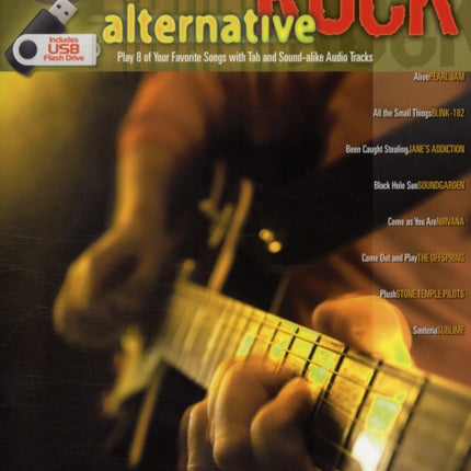 Boss Eband Guitar Play Along Volume 2 Alternative Rock Gtr BkUsb Includes Online Access Code