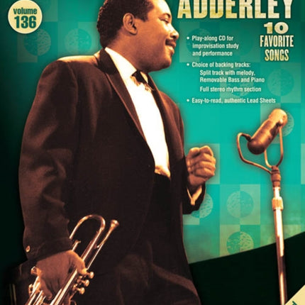 Jazz PlayAlong Volume 136 Nat Adderley